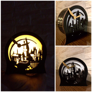Luminária Geek de mesa Harry Potter - Hogwarts - Pomo de ouro em Oferta na Shopee