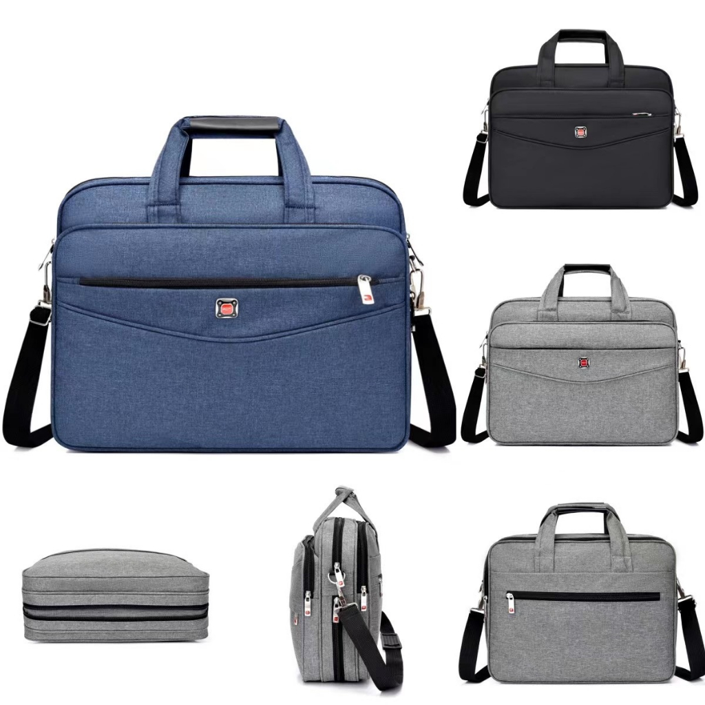 Bolsa pasta transversal alça de mão feminina masculina executiva notebook  livros p/professor em Oferta na Shopee