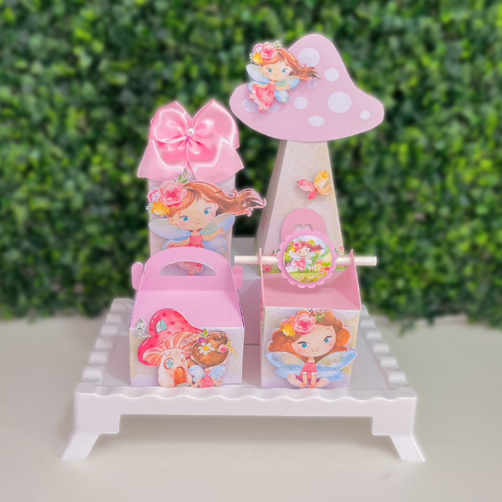 Kit Festa Fada Bosque Aquarelado | Personalizados | Lembrancinhas | Festa  | Aniversário