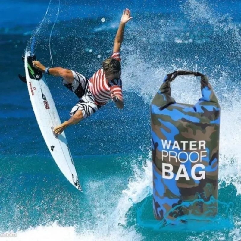 Bolsa Impermeável, Saco Estanque de 10 Litros Natação boia na água  Bag Waterloo proof