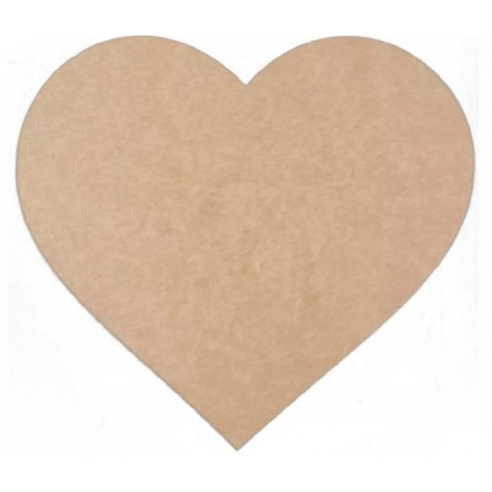 Recorte Coração 15x17cm MDF 3mm Kit 10 Peças em Oferta na Shopee