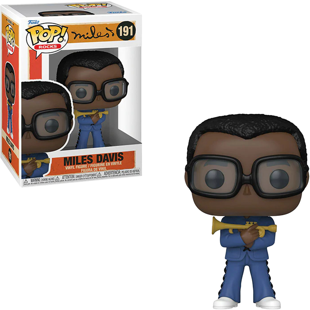 FUNKO POP ROCKS - MILES DAVIS 191 NOVO ORIGINAL