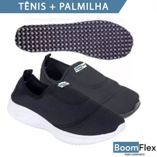 Tênis Leve Macio Para Esporão e Fascite Plantar Com Palmilha Massageadora Ortopédico BARATO
