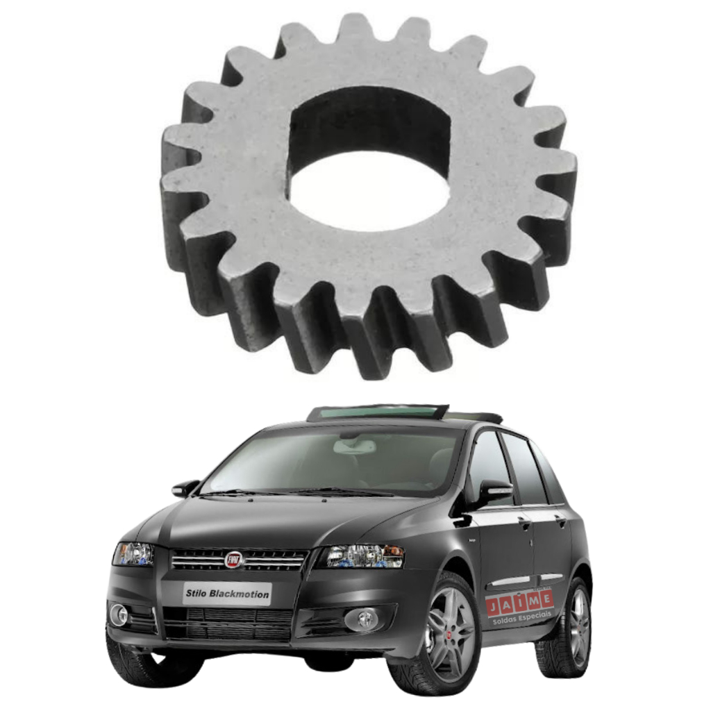 Engrenagem Do Motor Teto Solar Stilo 19 Dentes