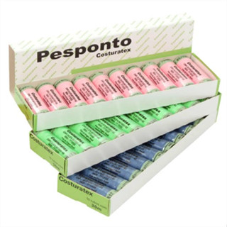 10 Carretéis de Linha Pesponto Costuratex para Jeans Costura Firme Forte máquina doméstica