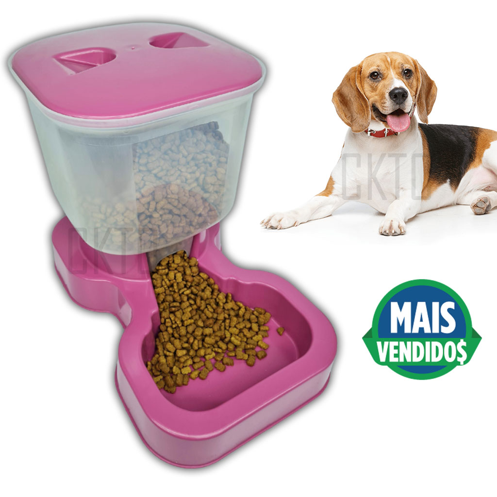 Tratador Comedouro Para Cachorro Grande Porte Automático Bombona 8L
