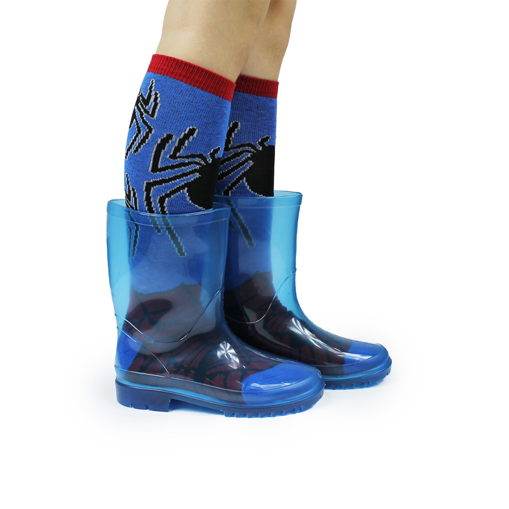 Galocha Masculina Infantil Menino Com Meia Divertida Aranha Camin em Oferta na Shopee
