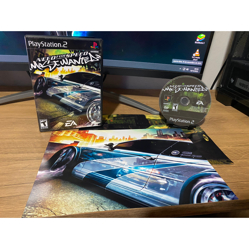 Need For Speed Most Wanted com Pôsteres para PS2