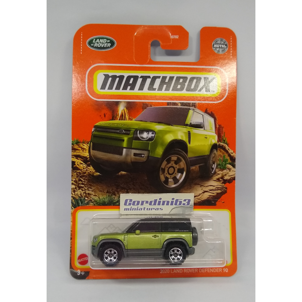 Matchbox 2020 Land Rover Defender 90 - Verde - Cód.061
