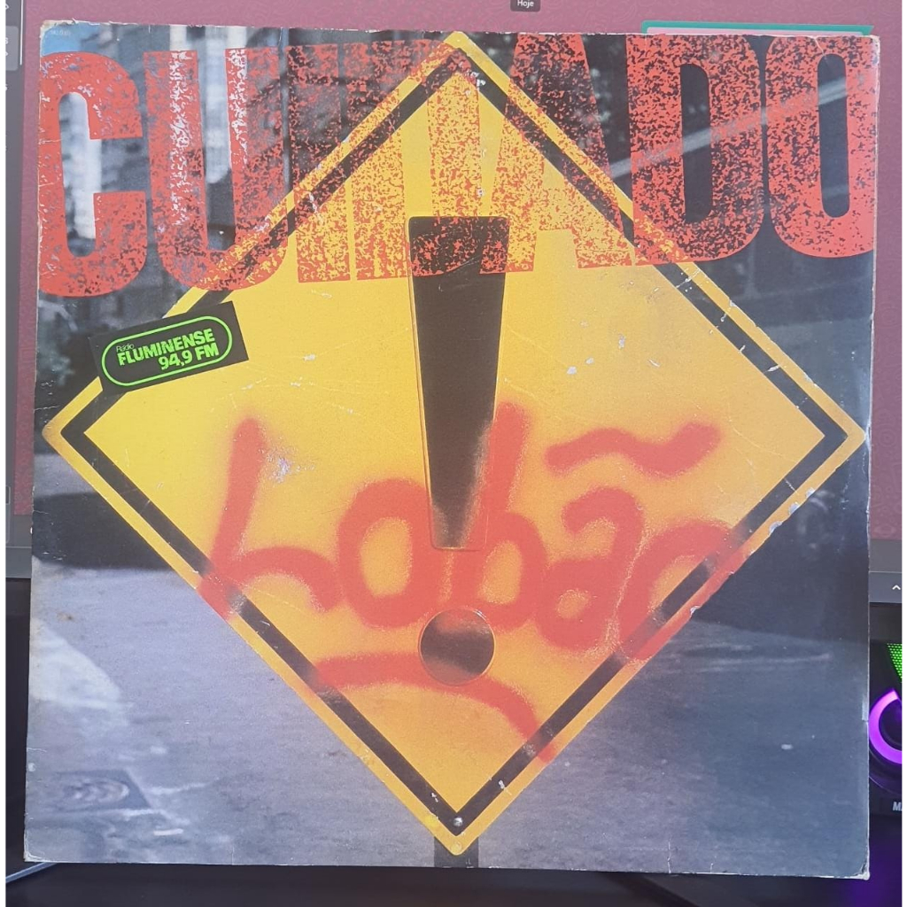 LP Lobão - Cuidado (Com encarte!)