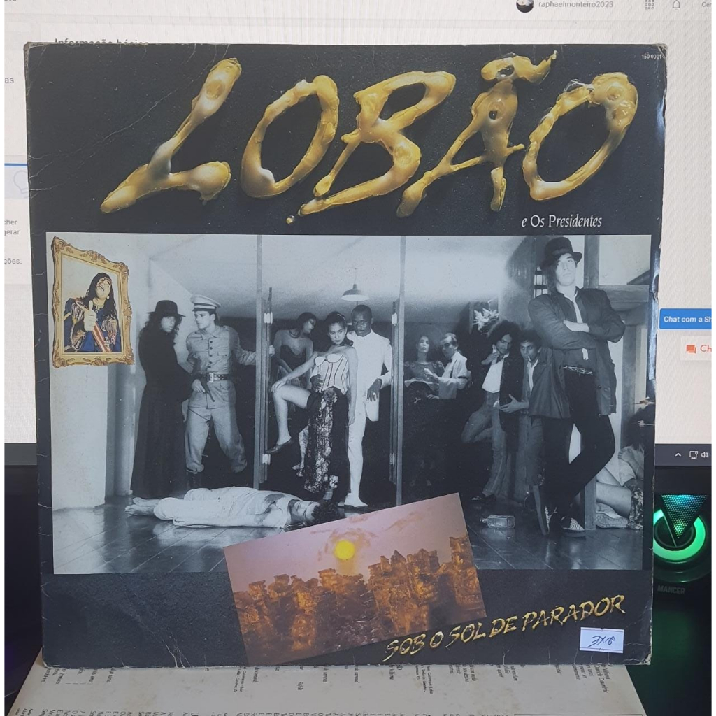 LP Lobão e os Presidentes - Sob o Sol de parador (COM ENCARTE INTERNO)