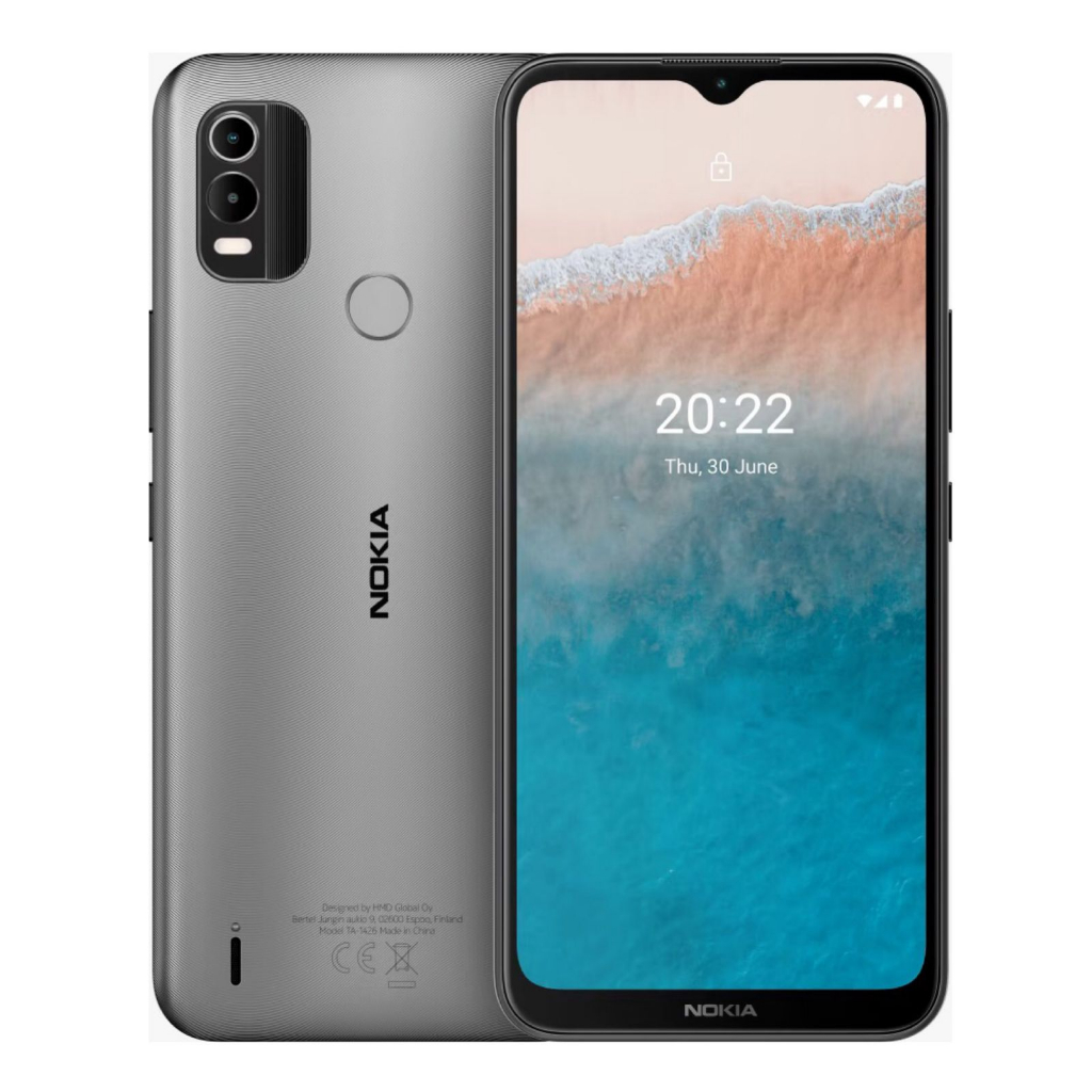 Smartphone Nokia C21 Plus Cinza 128 Gb Bateria Longa Duração