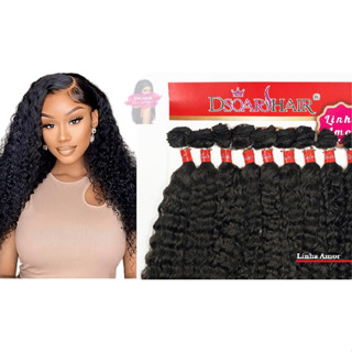 Cabelo Bio Vegetal Cacheado Dsoar Maravilhosa - Linha Amor 9pcs