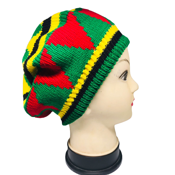 Boina De Malha Touca Para Homens Mulheres Chapéu De Rasta Jamaicano 2022