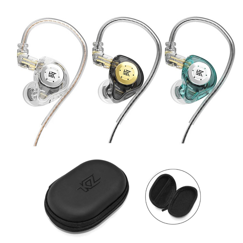 Fone Kz Edx Pro In Ear Retorno De Palco Monitor Pessoal Com Case - Melhor Qualidade