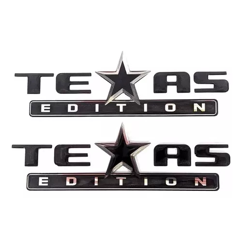 Adesivo Texas Edition Caminhote S10 Silverado Ranger Gmc Ram