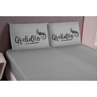 JOGO DE LENÇOL GARTIDÃO CASAL QUEEN COM ELASTICO 3 PEÇAS em Oferta na Shopee