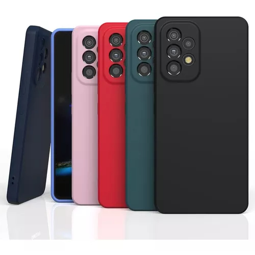 Capa Capinha Para Samsung Galaxy A53 6.5 Silicone Aveludado em Oferta na Shopee