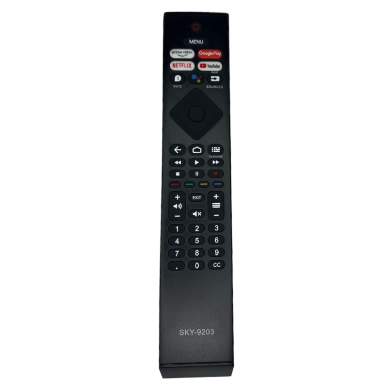 Controle Remoto Tv LED Philips Smart 4k Android com Netflix / YouTube / Prime Video - 9203