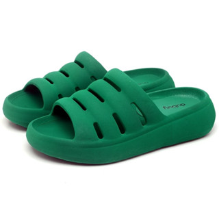 Chinelo Feminino Dubuy Slide Nuvem Soft Verde Plataforma 0101FG