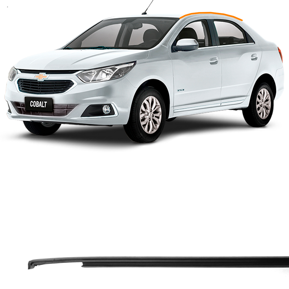 Friso De Teto Borracha Lado Esquerdo Cobalt 2012 2013 2014 2015 2016 2017 2018 2019