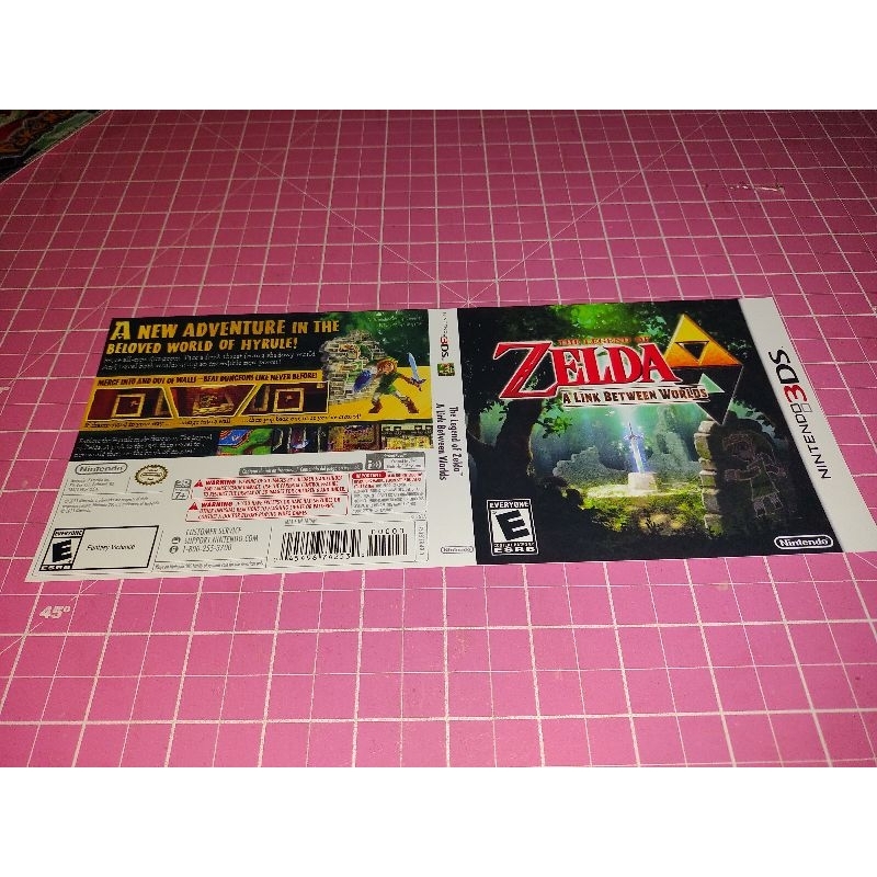 1 encarte / capa para Nintendo DS ou 3ds