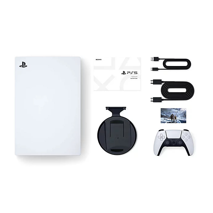 Sony PlayStation 5 825GB God of War Ragnarok Bundle cor branco e preto