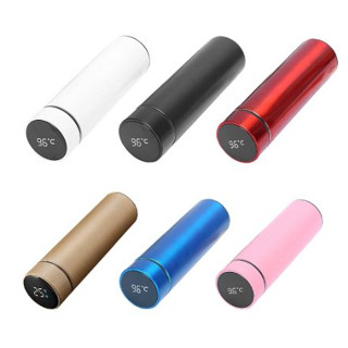 Garrafa Térmica Inteligente com Visor de LED Marcador de Temperatura