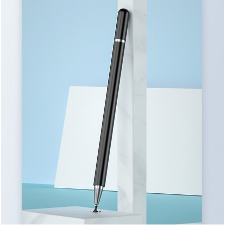 Goojodoq-caneta universal de alumínio 2 em 1 para tablet, ipad, xiaomi, samsung, tela sensível ao toque, cor Preto, Lápis Acessórios, tablet, caneta, Ipad, caneta universal para tablet, caneta stylus pen, tela, notebook
