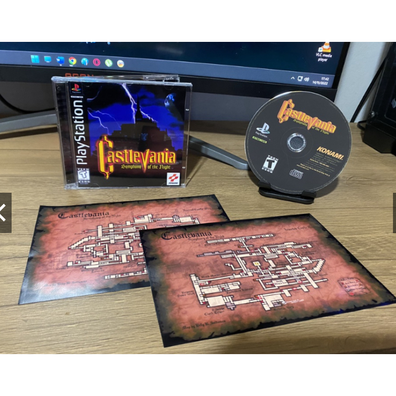 Castlevania: Symphony of the Night (Com Mapas) para PS1