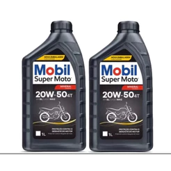 Kit com 2 Óleo Mobil 4t 20w50 Mineral