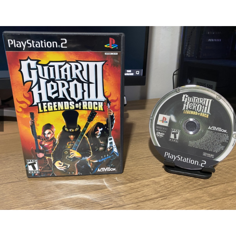 Guitar Hero III Legends of Rock para PS2