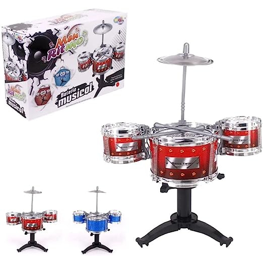 Bateria Musical Infantil World Jazz Drum Musica Banda