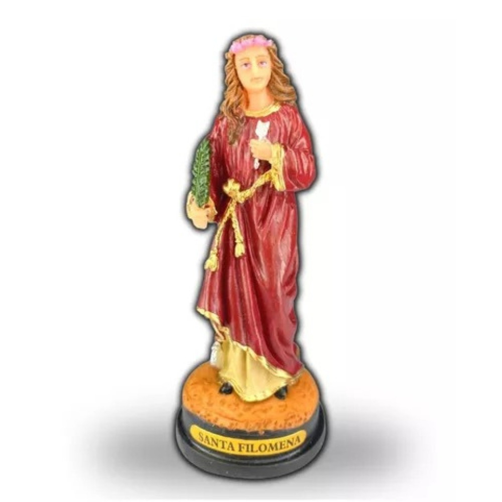 Imagem Santa Filomena 12x4,5cm Resina