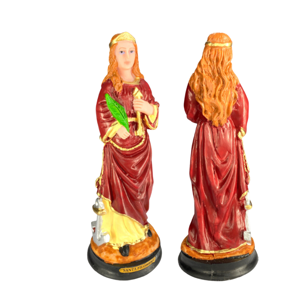 Imagem Santa Filomena 20x7cm Resina