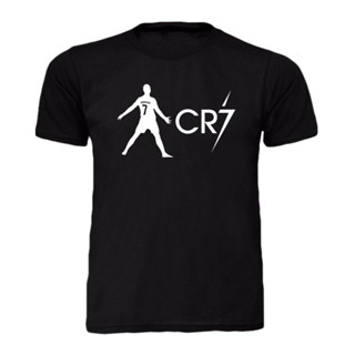 Camiseta Camisa Masculina Unissex 100% Algodão Alta Qualidade CR7 SI