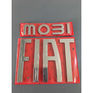 Emblema Letreiro Mobi Mais Fiat Modelo 2016 Acima Peça Cromada em Oferta na Shopee