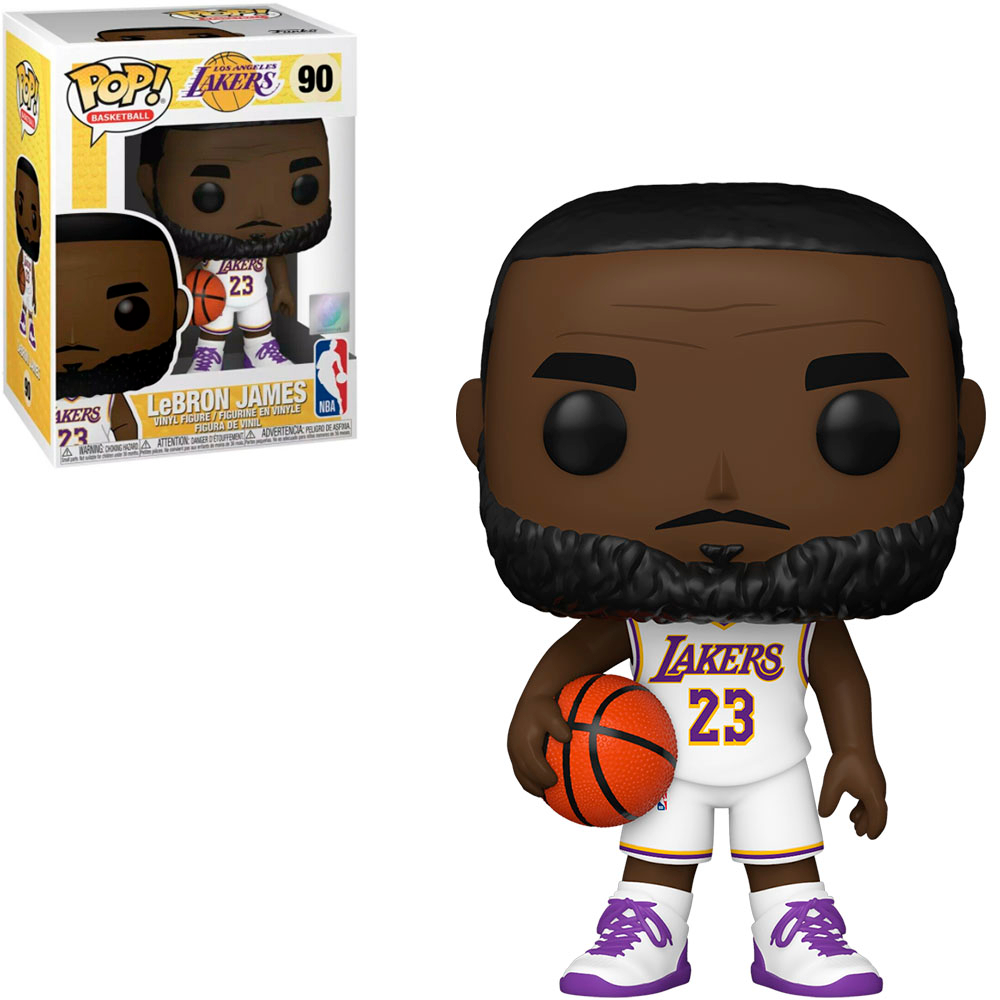 FUNKO POP BASKETBALL NBA LOS ANGELES LAKERS - LEBRON JAMES 90 NOVO ORIGINAL