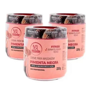 3 Creme Pimenta Negra 200g