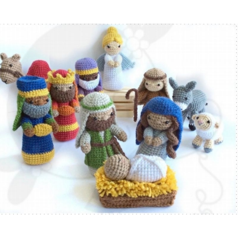 Presépio natal/ Presépio amigurumi