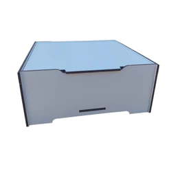 5 Caixas 15x15x5 Branca Casamento Noivado Lembrancinhas MDF