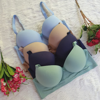 Kit Com 3 Sutiãs de Bojo Plus Size Com Aro Poliamida Premium Alça Reforçada Larga