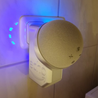 Suporte de Tomada para alexa Echo Dot 4 e 5 em Oferta na Shopee