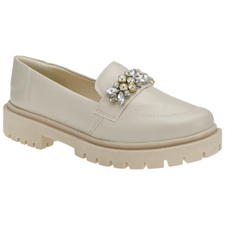 Sapato Mocassim Feminino casual Nude em Oferta na Shopee