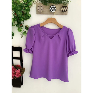 L.L.MODAS FEMININA  blusa  duna manga bufante, cdg b-6 em Oferta na Shopee