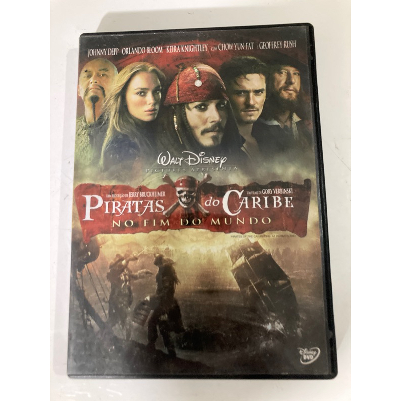 DVD: Piratas do Caribe: No Fim do Mundo com Johnny Depp
