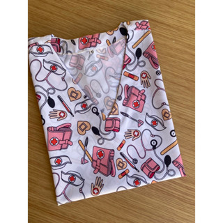 Bata Scrub Conjunto cirúrgico pijama hospitalar