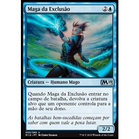 Maga da Exclusão (humano / Mago) - - Magic The Gathering