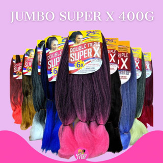 Jumbo Super X Cabelo Para Tranças Box Braids 400g