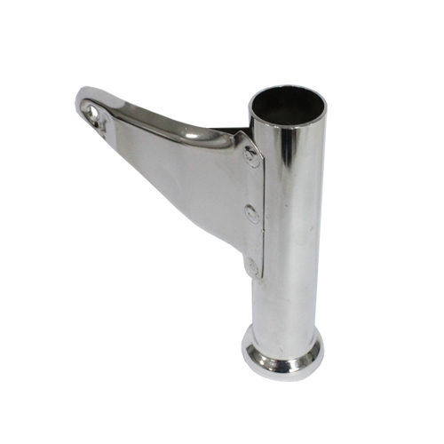 SUPORTE FAROL ESQUERDO CROMADO - CG TODAY / TITAN 125 98